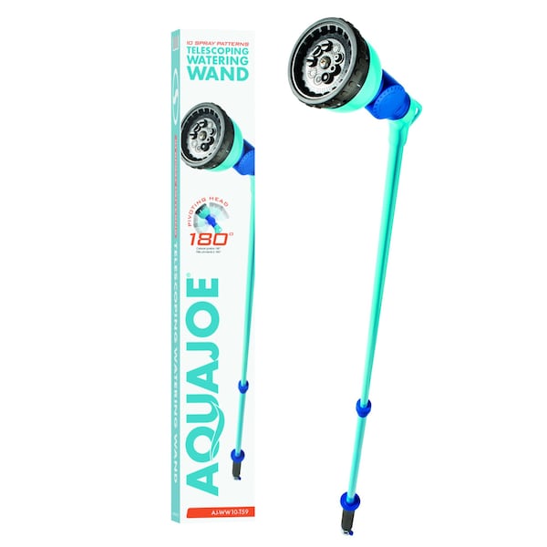 Aqua Joe Telescoping Watering Wand, 36-53-inch Extendable, 10 Spray Patterns AJ-WW10-T59 - main